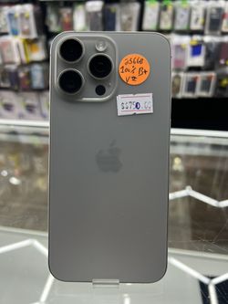 Apple iPhones 15 Pro Max 256 Gb Verizon