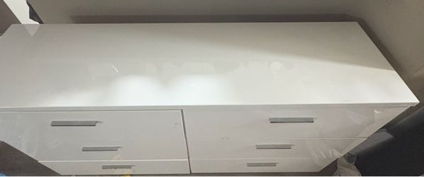 Dresser with mirror