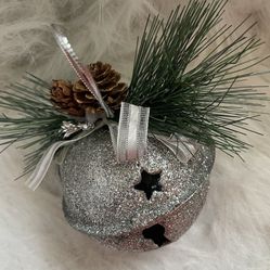 Silver Bell Ornament 