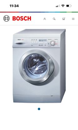 BOSCH ELECTRIC WASHING MACHINE and BOSCH DRYER