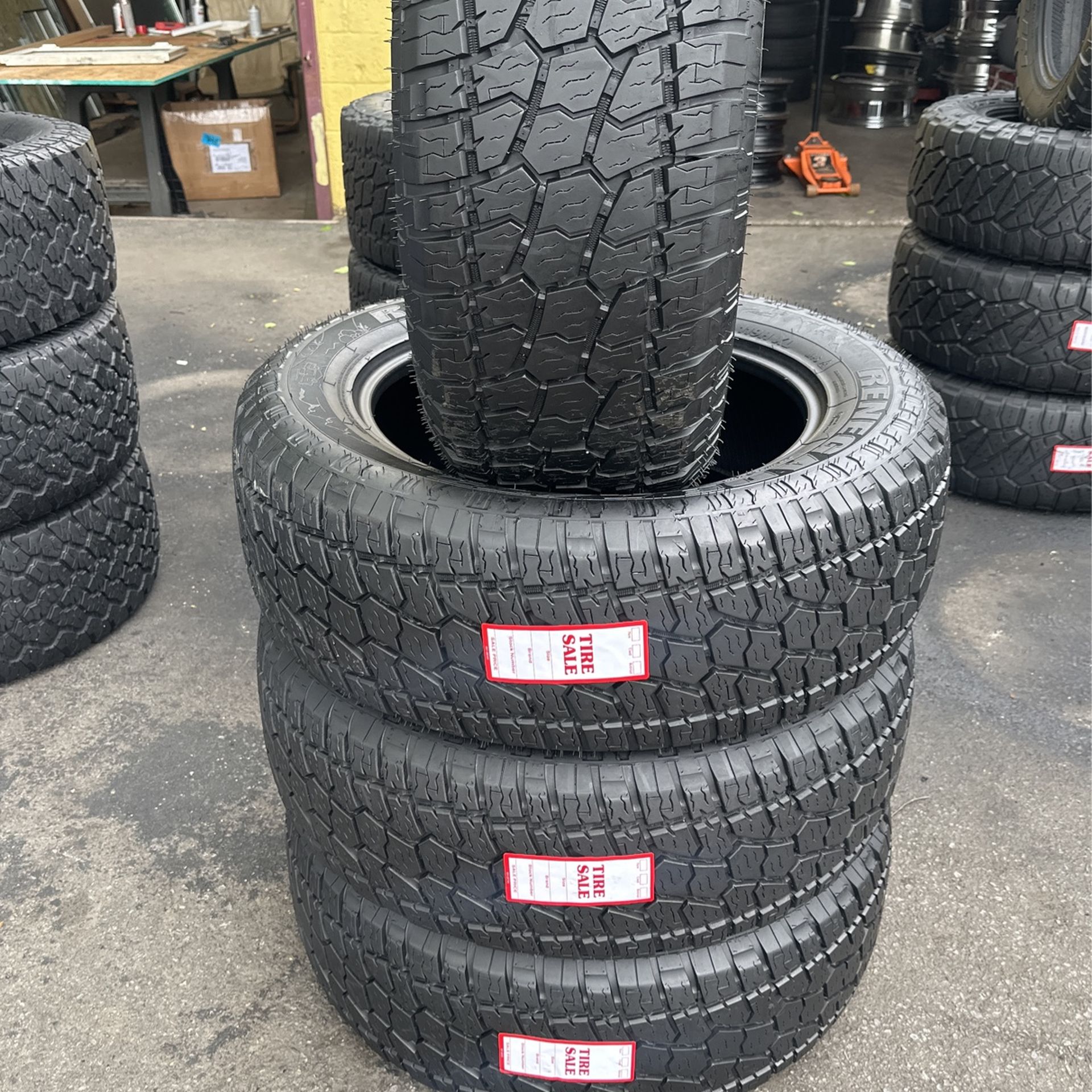 Four New Tire For Sale 275/60/20
