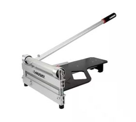 Husky 13 in. Multi-Flooring Cutter with Tungsten Alloy Steel Blade and Non-Slip Hand Grip