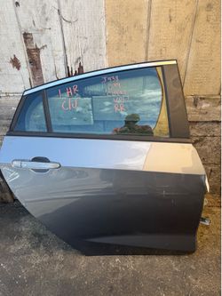 2016 - 2019 Chevy Volt Rear Door passenger Side Gray
