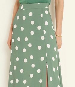 Ann Taylor Midi Skirt Size 8(M) Fresh green