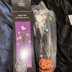 Nightmare Before Christmas Light Up Table Tree
