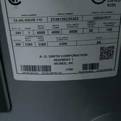 Electric Hot Water Tanks 