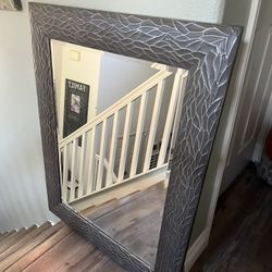 Gorgeous Mirror Silver Color  Nice Print design Around 