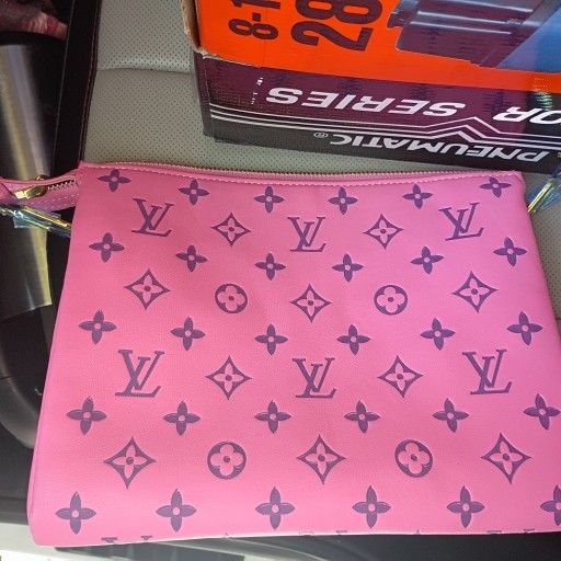 Pink Louis Vuitton Pouch