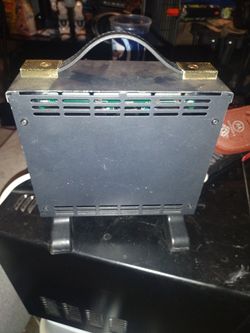 battery charger for a mobility chair or golf cart anything you want look at the end of the prongs that's what it takes $25 firm no less I live downtow