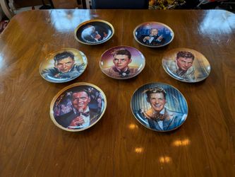 Frank Sinatra Collectable Plates