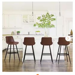 Brand New  Set Of 4 Bar Stools For $140 