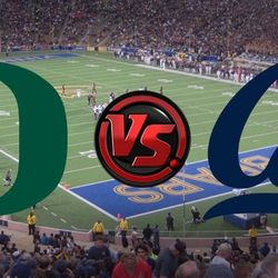 Oregon Ducks Versus Cal Bears