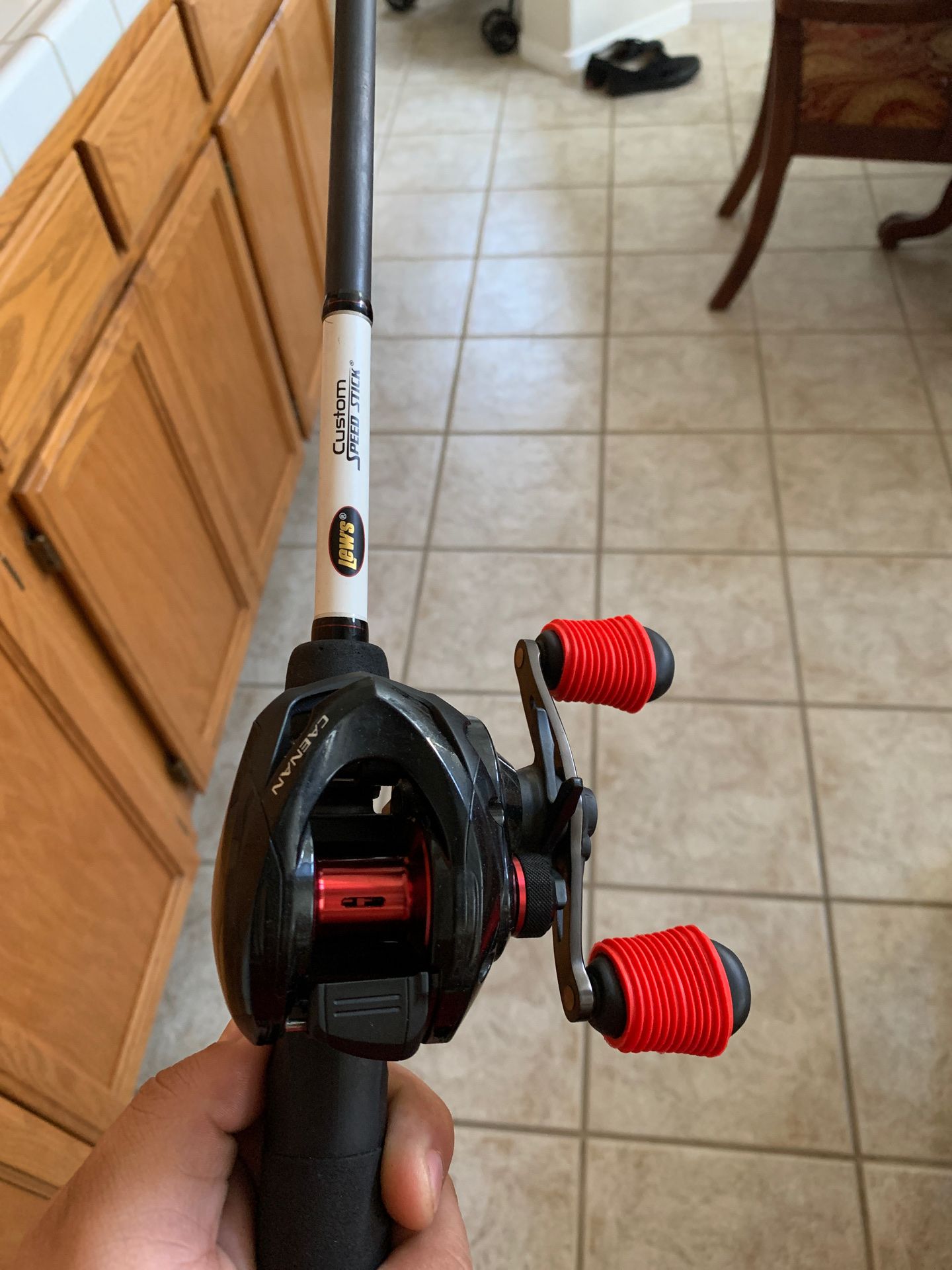 Lews custom fishing rod