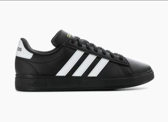 Adidas Women's Grand Court 2.0  Black Shoes SZ 8.5 Women's, New -Sneakers Tennis Walking Shoes