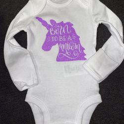 Custom Unicorn Onesie