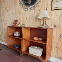 MCM Solid Wood Handmade Bookshelf Set