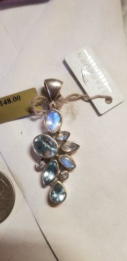 Star born creations silver pendant