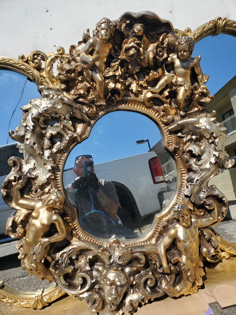 Vintage Antique Mirrors Asking 800 For Both Good Shape