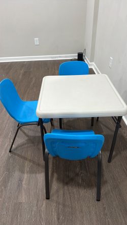Lifetime table and chair set