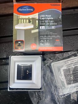 White Plastic Deck Post Cap