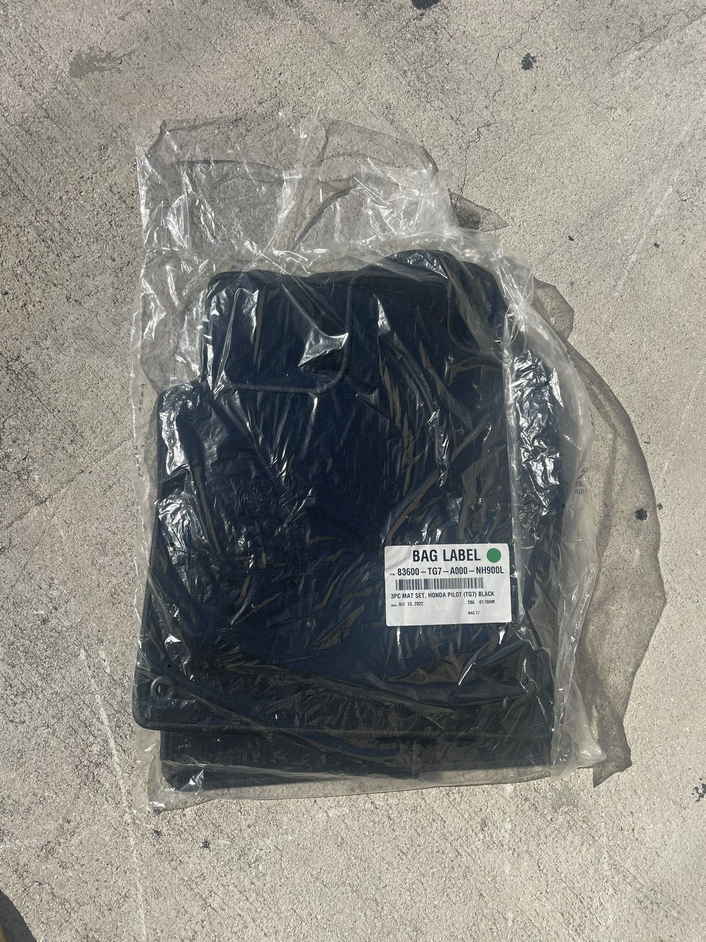 2018 Honda Pilot OEM Floor Mats