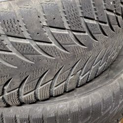 Four Newer Used Studless Winter Tires For Sale 