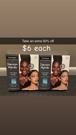 Neutrogena face masks
