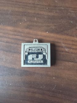Toyota FJ Cruiser Metal Keychain