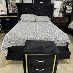 New 4pc Bedroom Set In Box Buy Now Pay Later $39 Down No Credit Needed