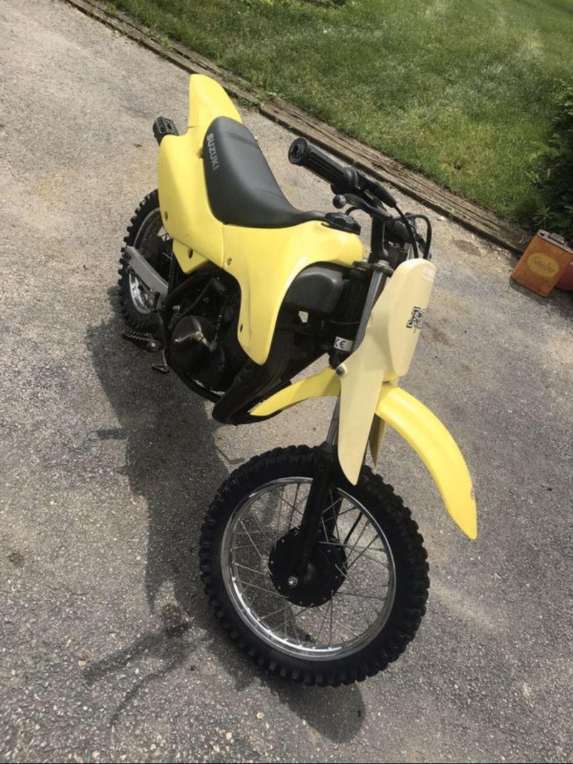 Suzuki 80cc Mini Bike. Never Raced, Runs Great!