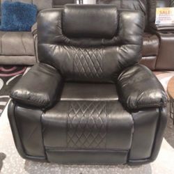 All reclining chairs now only $399. Easy no credit check financing and same-day delivery available.