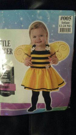 Infant 12-24 months bumblebee costume