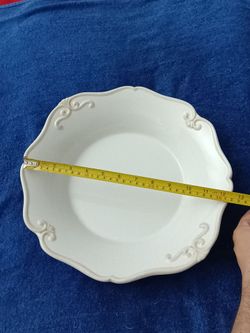 12.5 INCH FOOD TRAY OR OTHER LARGE DECOR CERAMIC DISH
