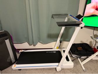 Goplus Treadmill with Desk Attachment