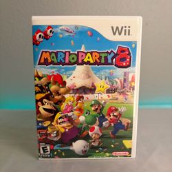 Mario Party 8 Nintendo Wii Case & Cover Art Only - No Disc/ No Manual Read