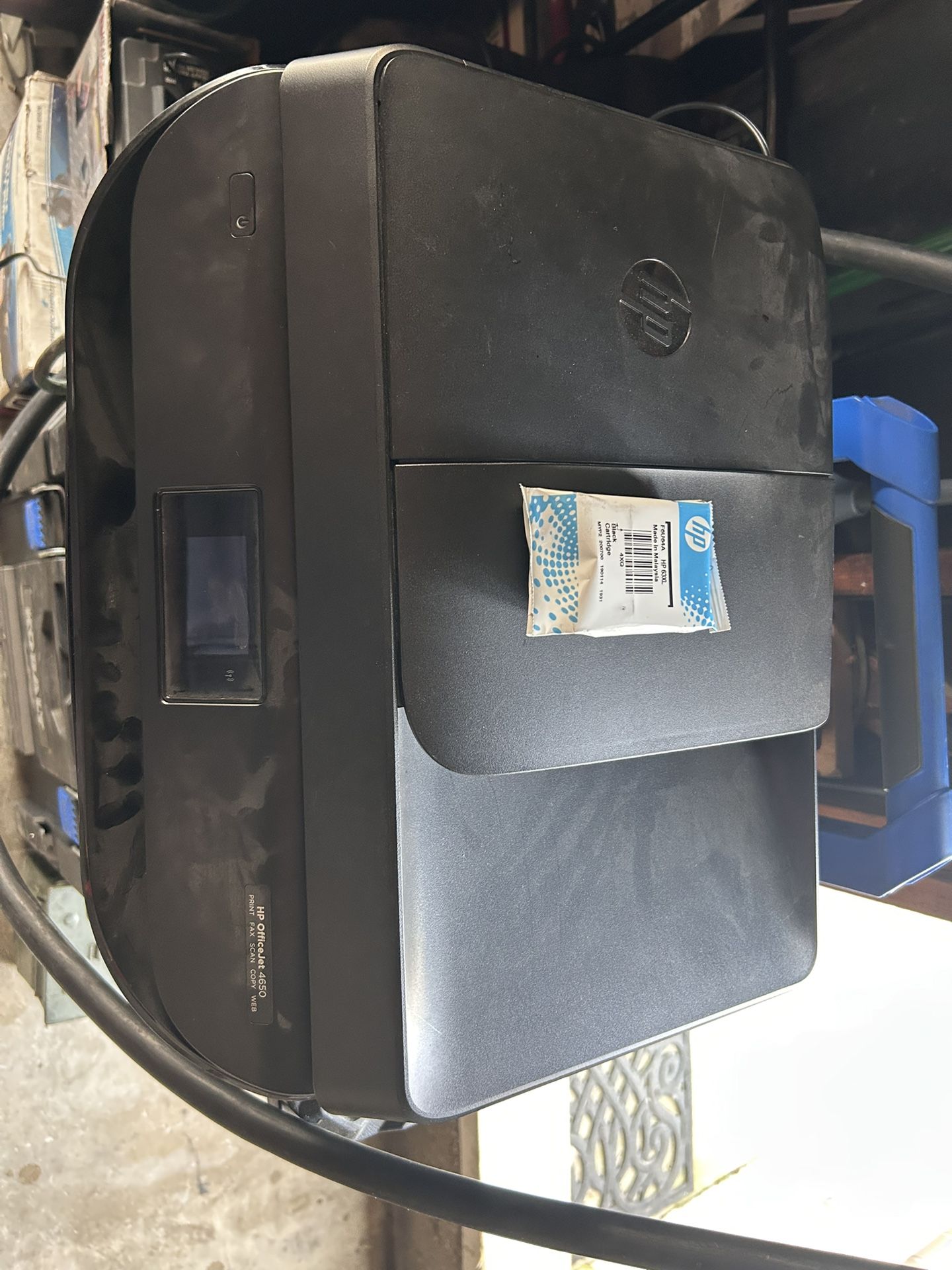 HP OfficeJet 4650 All-in-One Color Printer / F1H96 - Black