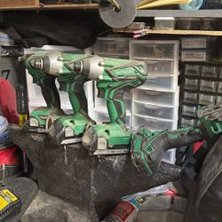 Cordless Hitachi Impact Drills