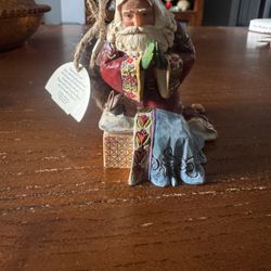 Jim Shore Santa Christmas Ornament 