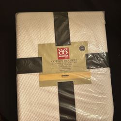Unopened King Cotton Blanket – 100% Cotton
