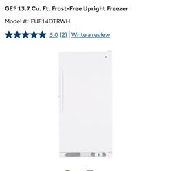 GE Standing Freezer