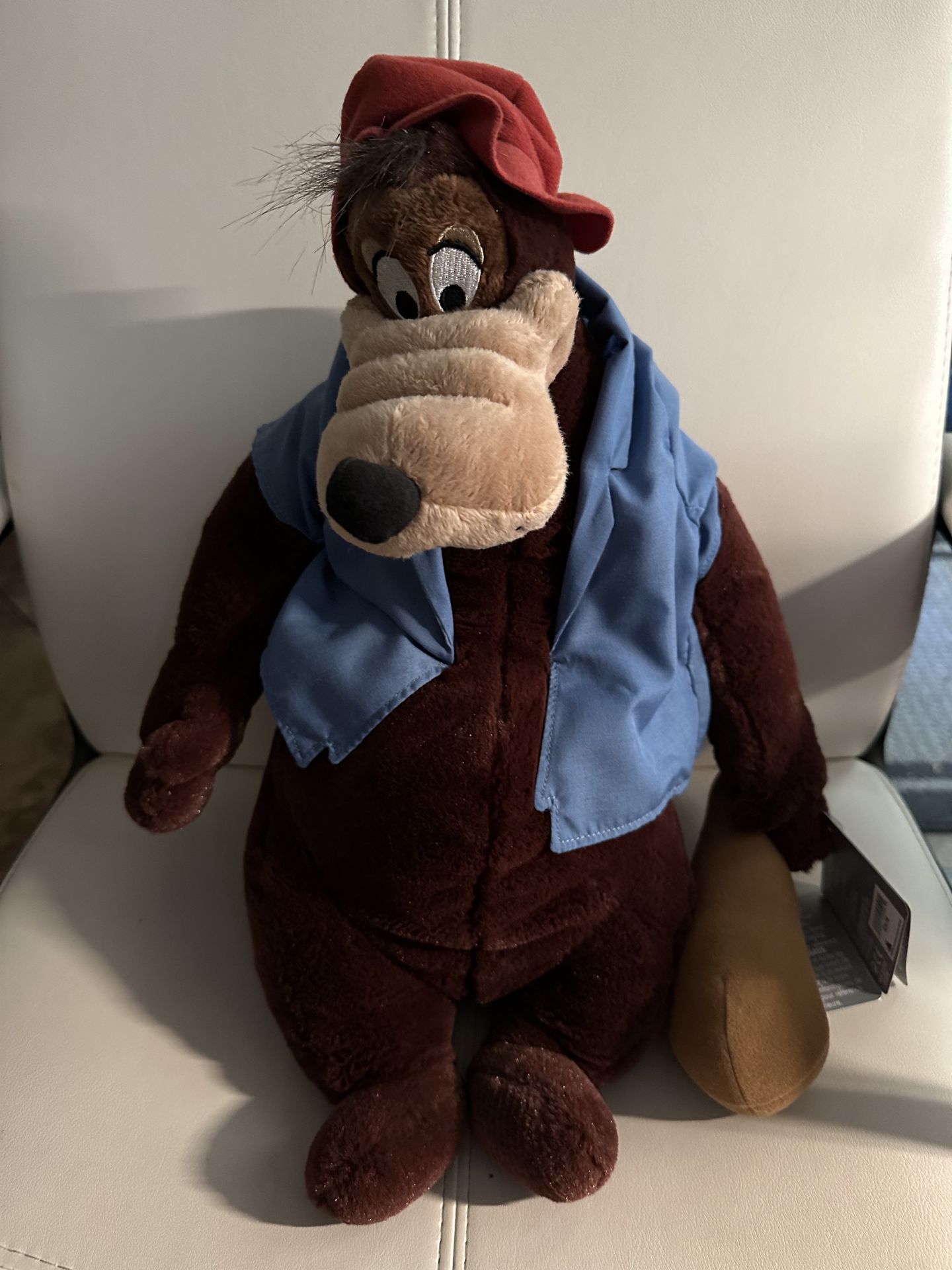 Disney Song of the South Brer Bear Plush 18” Splash Mountain New with Tags