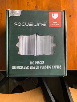 300 piece forks, 300 piece knives