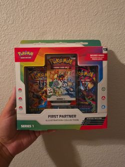 1st partner collection Pokemon series 1