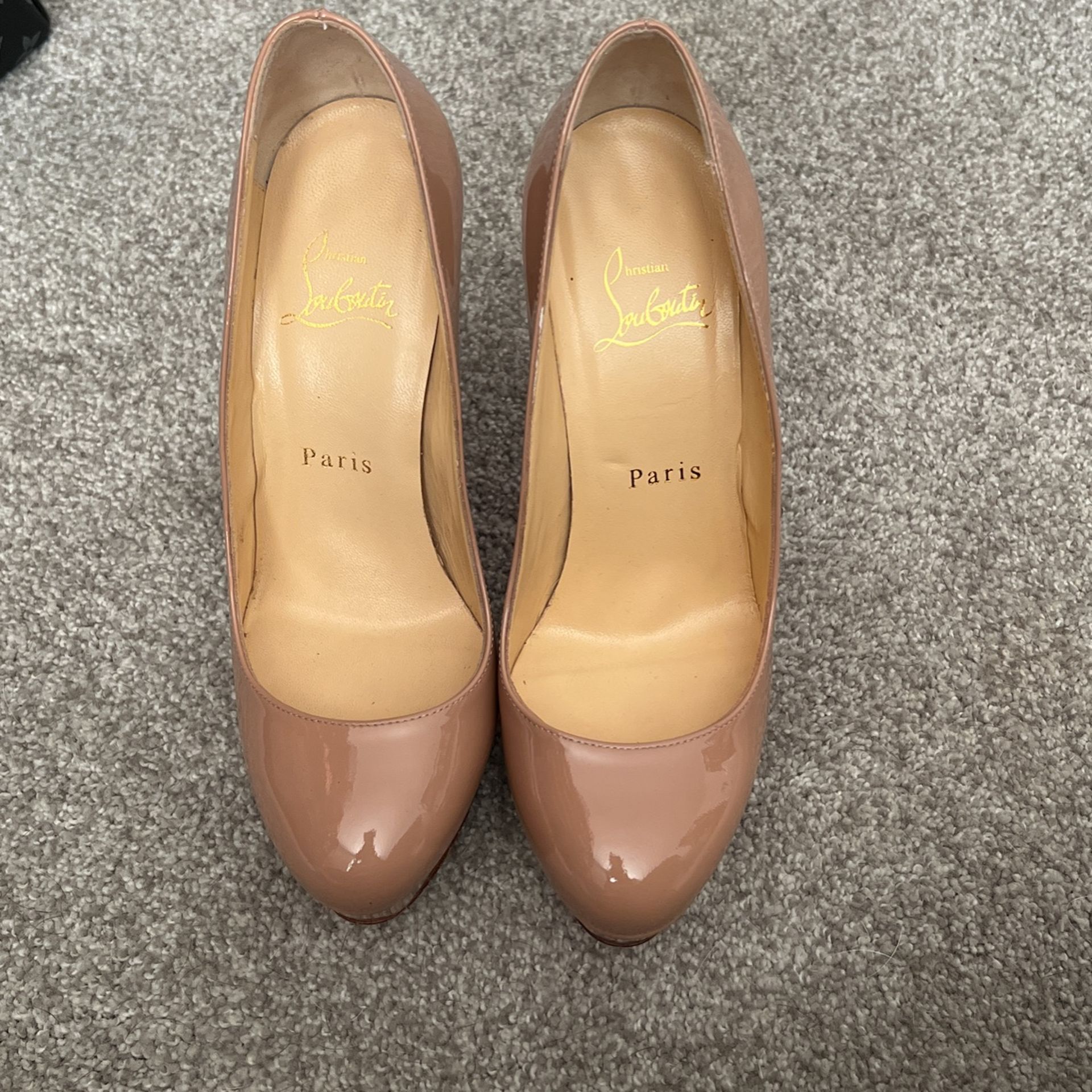 Authentic Christian louboutin Size 36.5