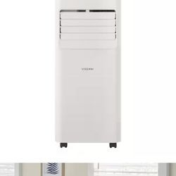 5,000 BTU 115-Volt 3-in-1 Portable Air Conditioner Unit Cools up to 150 sq. ft. with Dehumidifier and Remote in White