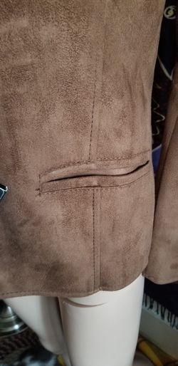 A collezioni hotsell italian suede jacket
