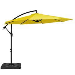 NEW! Cantilever Umbrella with Crank Lift
