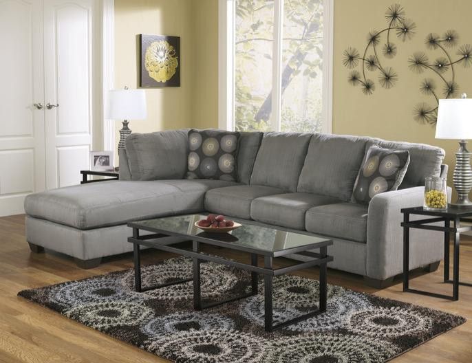 ⭐Zella Charcoal LAF/RAF Sectional ⭐ASHLEY