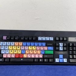 Avid Media Composer Black PC Keyboard - USED