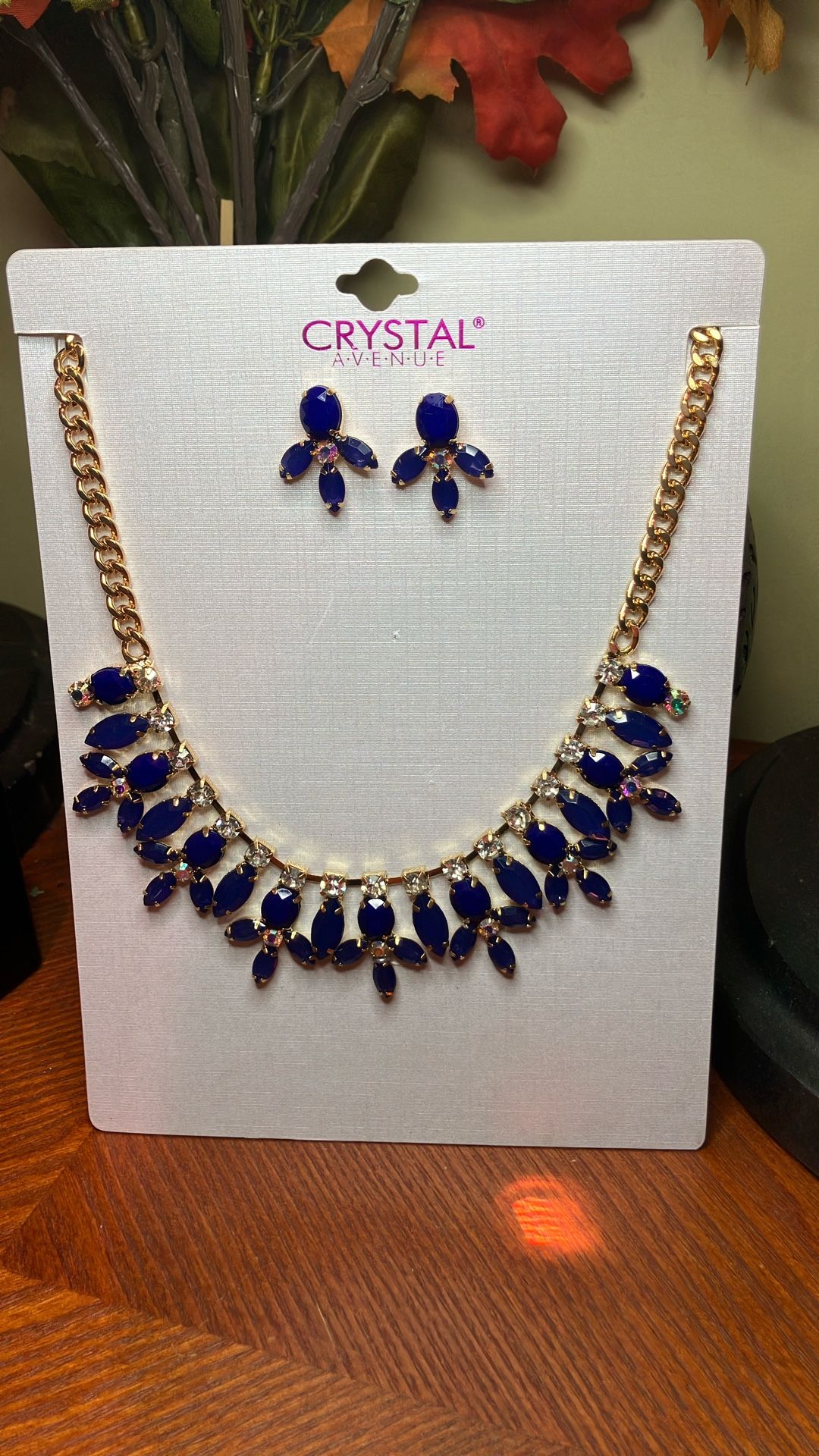 Crystal Avenue Necklace/Earring Set